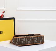 Fendi Baguette Brown 8BR600 Size 26 x 13 x 6 cm - 6