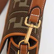 Fendi Baguette Brown 8BR600 Size 26 x 13 x 6 cm - 5