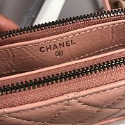Chanel Gabrielle Clutch Light Pink 18CM - 5