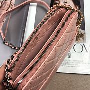 Chanel Gabrielle Clutch Light Pink 18CM - 6
