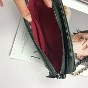 Chanel Gabrielle Clutch Dark Green 18CM - 2