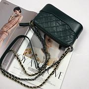 Chanel Gabrielle Clutch Dark Green 18CM - 6