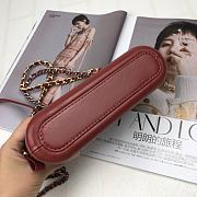 Chanel Gabrielle Clutch Red 18 cm - 2