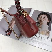Chanel Gabrielle Clutch Red 18 cm - 3