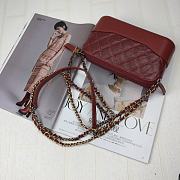 Chanel Gabrielle Clutch Red 18 cm - 4