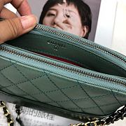 Chanel Gabrielle Clutch Dark Green/Milk Green 18CM - 6
