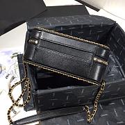 Chanel Small Chain Around CC Filigree Vanity Bag Black Size18 cm - 5