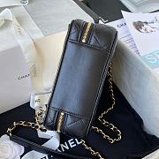 Chanel Vanity Bag Lambskin & Gold-Tone Metal Black 18 cm - 4