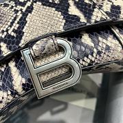 Balenciaga Hourglass XS Top Handle Bag Snake Pattern 5928331 Size 19 cm - 5