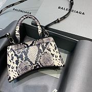 Balenciaga Hourglass XS Top Handle Bag Snake Pattern 5928331 Size 19 cm - 6