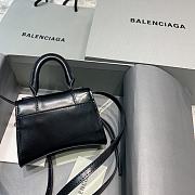 Balenciaga Hourglass Mini Top Handle Bag in Black 6373721 Size 11.5 cm - 3