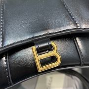 Balenciaga Hourglass Mini Top Handle Bag in Black 6373721 Size 11.5 cm - 6