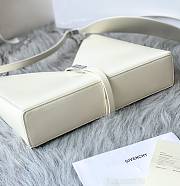 Givenchy Small Cut Out Bag With Chain White Size 27 x 27 x 6 cm - 3