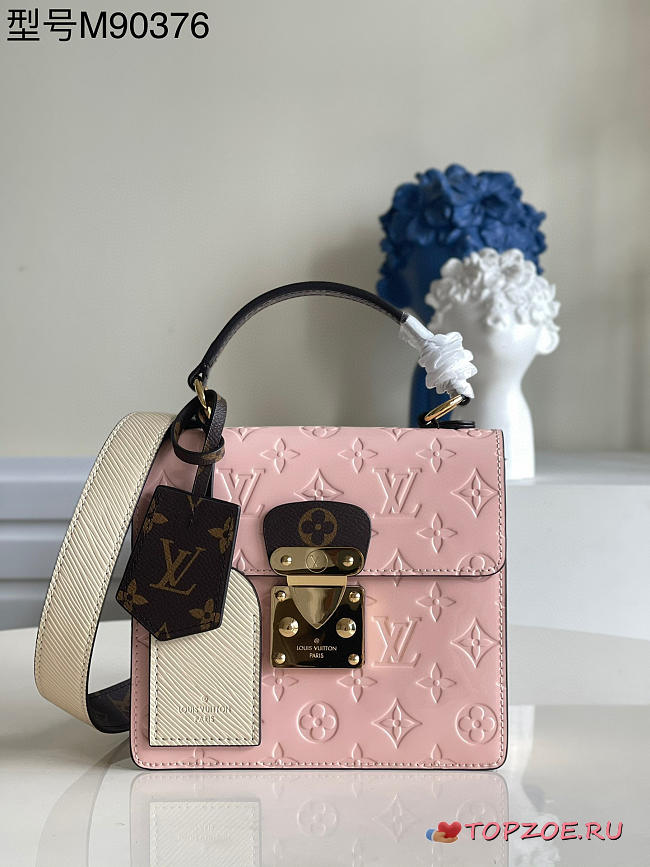 Louis Vuitton Spring Street Pink Handbag M90375 Size 17 x 16 x 8.5 cm - 1