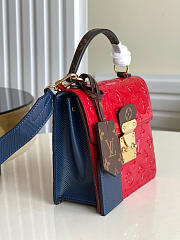 Louis Vuitton Spring Street Red Handbag M90375 Size 17 x 16 x 8.5 cm - 4