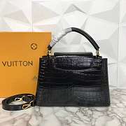 Louis Vuitton Capucines MM Black Crocodile N92967 Size 31 x 20 x 11 cm - 3