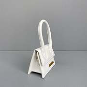 JACQUEMUS CHIQUITO NOEUD WHITE Mini SIZE 12 CM - 2
