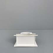 JACQUEMUS CHIQUITO NOEUD WHITE Mini SIZE 12 CM - 3