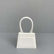JACQUEMUS CHIQUITO NOEUD WHITE Mini SIZE 12 CM - 4