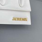 JACQUEMUS CHIQUITO NOEUD WHITE Mini SIZE 12 CM - 5