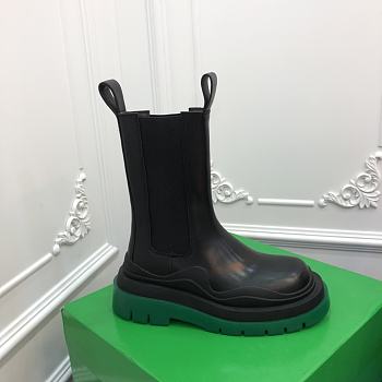 BOTTEGA VENETA Tire Black/Green