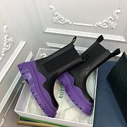 BOTTEGA VENETA Tire Black/Plum - 6