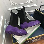 BOTTEGA VENETA Tire Black/Plum - 2