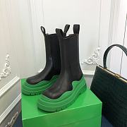 BOTTEGA VENETA Tire Black/Green onion - 4