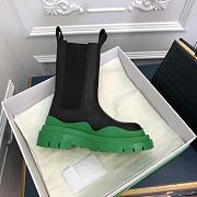 BOTTEGA VENETA Tire Black/Green onion - 2