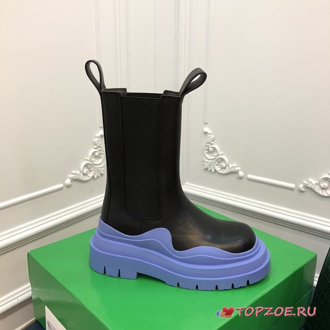 BOTTEGA VENETA Tire Black/Periwinkle - 1