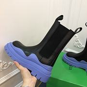 BOTTEGA VENETA Tire Black/Periwinkle - 6