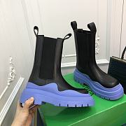 BOTTEGA VENETA Tire Black/Periwinkle - 3