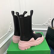 BOTTEGA VENETA Tire Black/Pink - 1