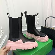BOTTEGA VENETA Tire Black/Pink - 3