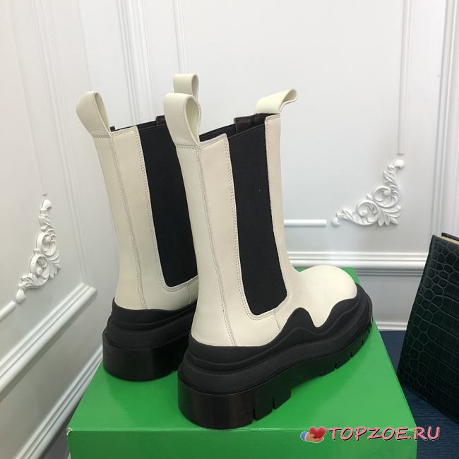 BOTTEGA VENETA Tire Sea salt/Black - 1