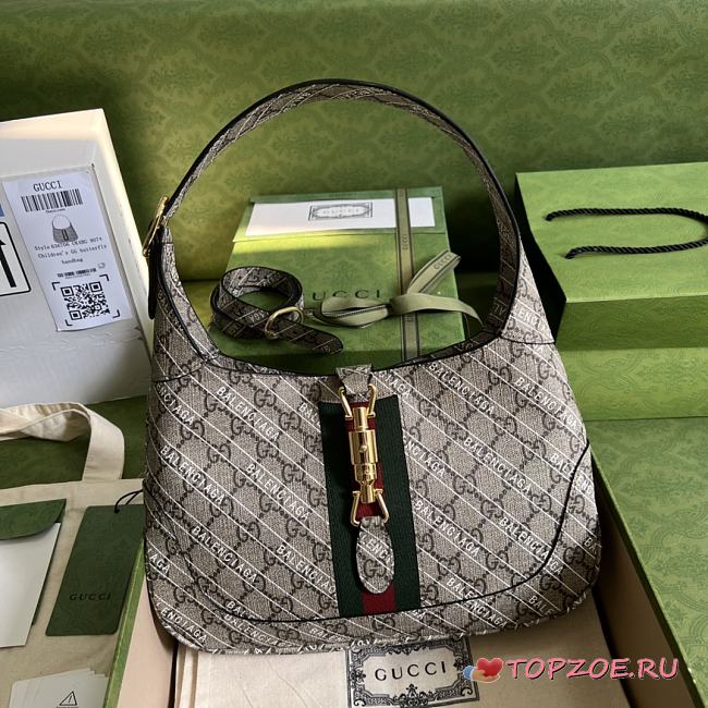 Gucci x Balenciaga The Hacker Project Small Jackie bag 28cm - 1