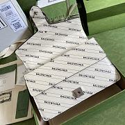 Gucci x Balenciaga The Hacker Project Dionysus Small White Shoulder Bag  - 4