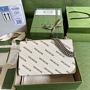Gucci x Balenciaga The Hacker Project Dionysus Small White Shoulder Bag  - 2