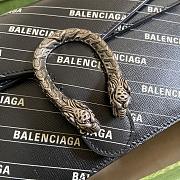 Gucci x Balenciaga The Hacker Project Dionysus Small Black Shoulder Bag - 5