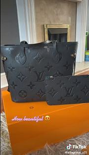 LV NEVERFULL MM BLACK M45685 Size 32 cm - 6