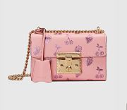 GUCCI PADLOCK VALENTINESDAY HANDBAG 20CM - 1