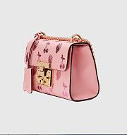 GUCCI PADLOCK VALENTINESDAY HANDBAG 20CM - 3