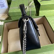 Gucci GG Marmont HANDLEBAG BLACK 21CM - 6