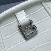 BALENCIAGA Editor leather White tote bag 26cm - 2