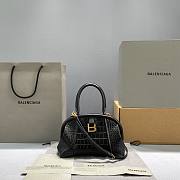 BALENCIAGA Editor leather Black tote bag 26cm - 4