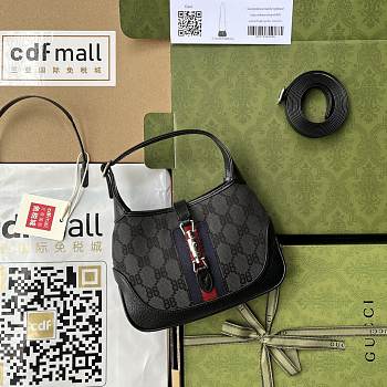 Gucci x Balenciaga The Hacker Project mini Black Jackie bag 19cm