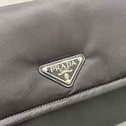 PRADA Small padded Re-Nylon BLACK shoulder bag 23.5CM - 4