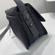 PRADA Small padded Re-Nylon BLACK shoulder bag 23.5CM - 3