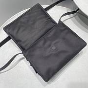 PRADA Small padded Re-Nylon BLACK shoulder bag 23.5CM - 2