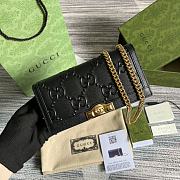 Gucci GG wallet with chain Black 19cm - 1